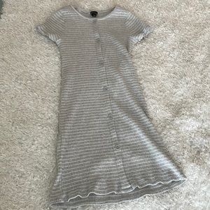 art class fitted dress. Girls large- (10/13)